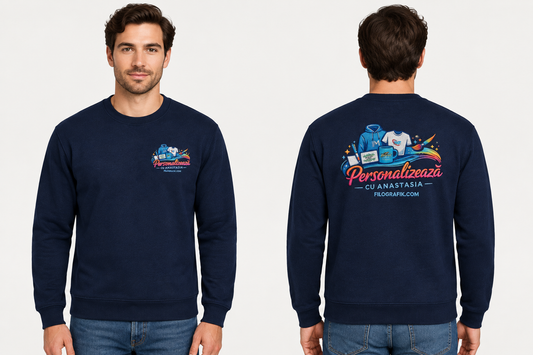 Sweat personnalisé JH030 – Logo brodé